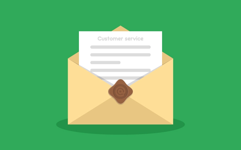Test the customer service